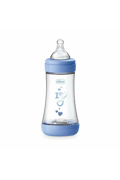 Chicco Biberon anti-colici, Chicco, Perfect 5, 240 ml, Fara BPA, Forma ergono...