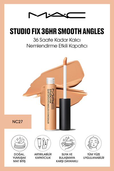 M.A.C Studio Fix 36HR Smooth Angles 36 Saate Kadar Kalıcı Nemlendirme Etkili ...