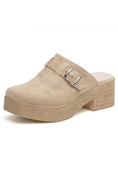 OEM Saboți din piele 269 bej