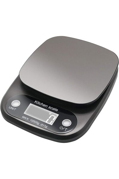 Arabest 10kg Digital Kitchen Scale, Stainless Steel Food Weight Scale with Ta...