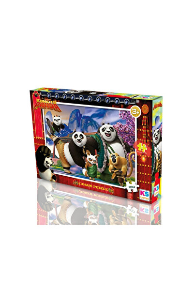 TOYFEST Ks Games Kung Fu Panda Puzzle 100 Pieces