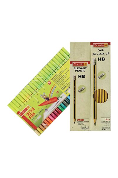 Camel School Colouring Set 48pcs