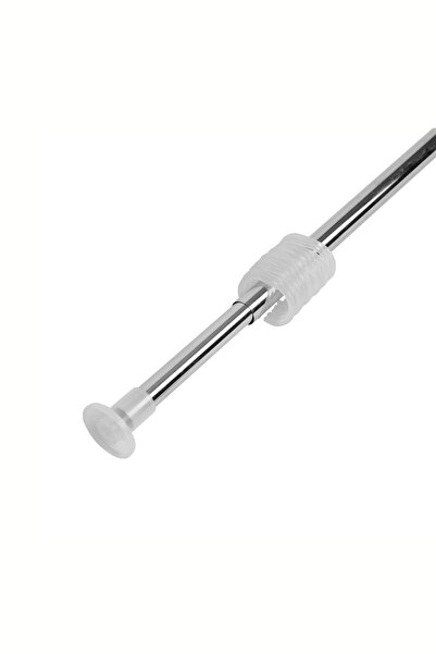 BANİO HOME - Düz Ayarlanabilir Banyo Duş Perde Borusu (110 cm-200 Cm)