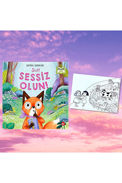 Beyaz Balina Yayınları ŞŞŞT! SESSİZ OLUN! / ORGANİK KİTAP / CİLTLİ / KARTPOST...