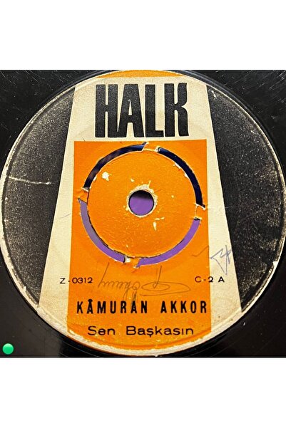 Plakantik Kamuran Akkor - Sen Başkasın / Mutluluğa Şarkı - Orijinal Halk Plak...