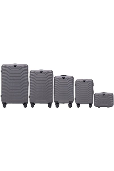 wings Peafowl 5 Piece Luggage Set