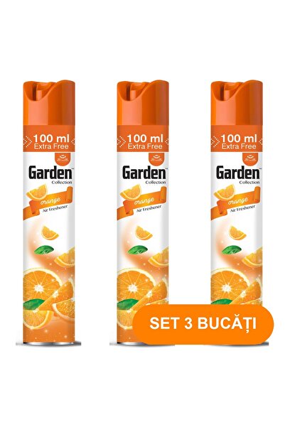 Qwix SET 3 BUCĂȚI - Spray de cameră 400ml – Mandarină