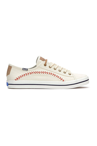 Keds Women's Kickstart Pennant Casual Sneaker Cream