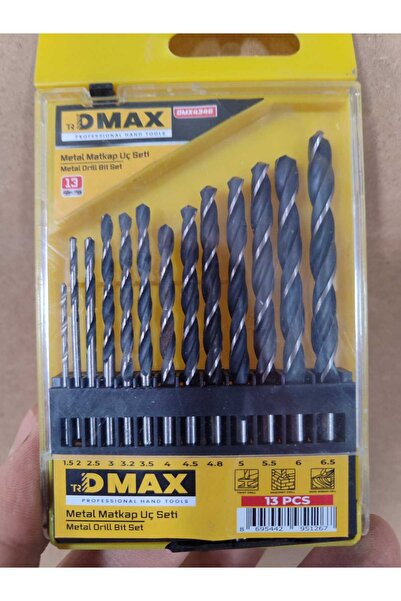 KAYRA LEATHER CRAFT 13 'lü Paket Çelik Metal Alüminyum Delici Uç 1.5 - 6.5 Mm...