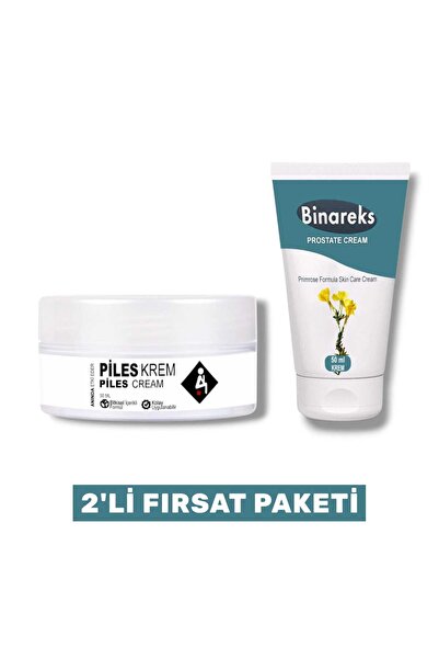 Nelia Piles Krem 50 ml + Binareks Krem 50 ml Anında Etkili Rahatlatıcı Bakım ...