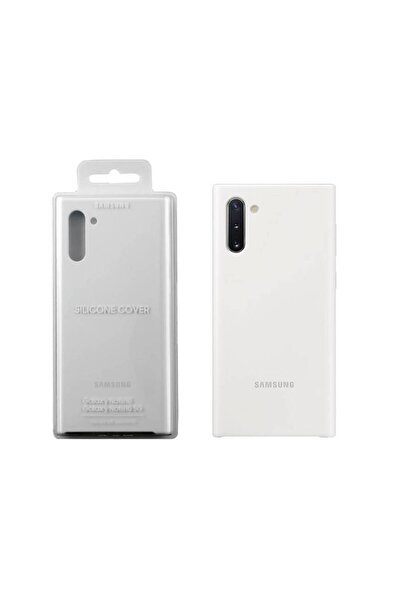 Samsung Husa Originala Note 10 (N970) Silicone Cover White
