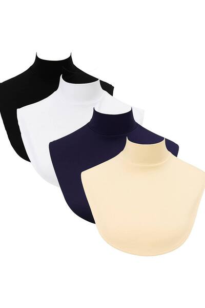 ALDAIYR 4 bucăți de hijaburi pentru gât pentru femei