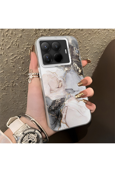 Hontinga حافظة هاتف 15T Pro متوافقة مع حافة السيليكون الصلبة ومضادة للسقوط له...