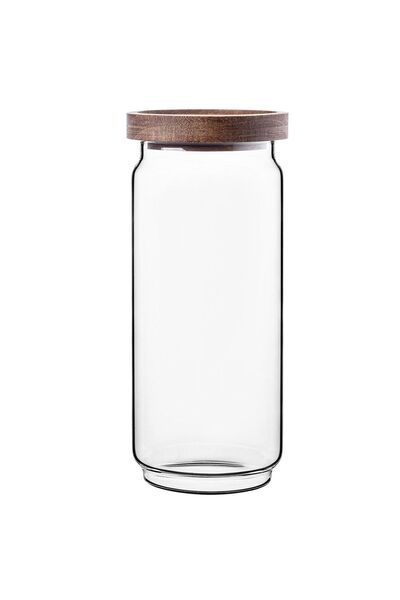 KADAX Recipient alimentar din sticlă pentru condimente vrac și paste cu capac...