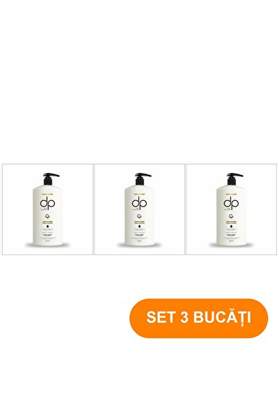 DP SET 3 PIECES - Cotton Milk Shampoo 500 ml for Damaged Hair Repair