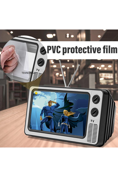 teknonisa 12 inç Ekran Büyüteci, 3D İnce Cep Telefonu , Film Videoları İzleme...