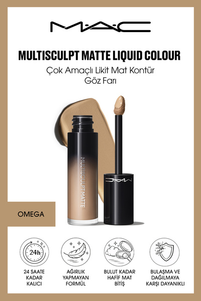 M.A.C MULTISCULPT MATTE LIQUID COLOUR Çok Amaçlı Likit Mat Kontür ve Göz Farı...