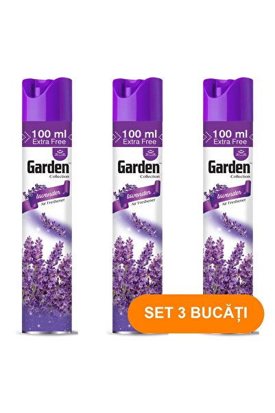 Golden SET 3 BUCĂȚI - Odorizant spray RoomLavender 400 ml