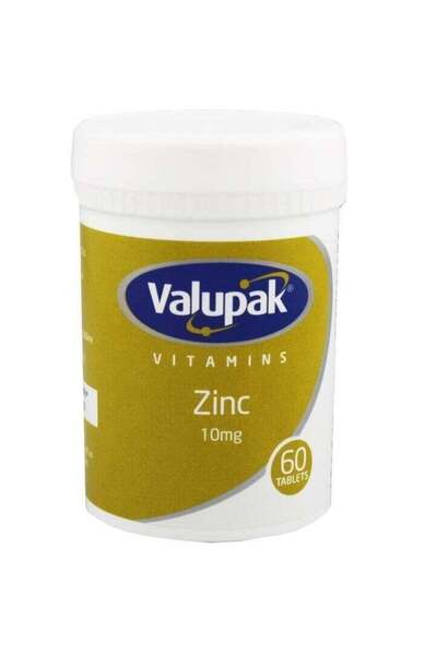 HEALTH HOUSE PHARMACY VALUPAK Zinc 10mg Tablet 60's