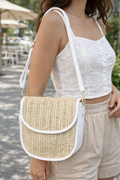 Saria Moda Wicker Shoulder Bag for Women Handmade- Shoulder Bag