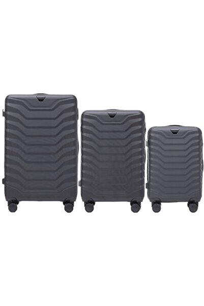 wings Peafowl Set of 3 Suitcases