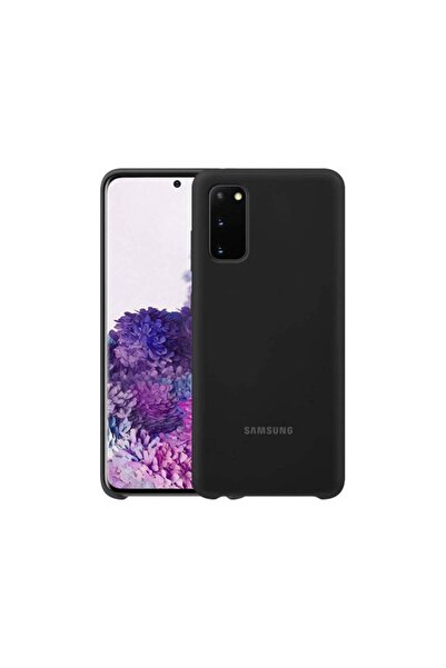 Samsung Husa Originala S20 (G980) Black Silicone Cover