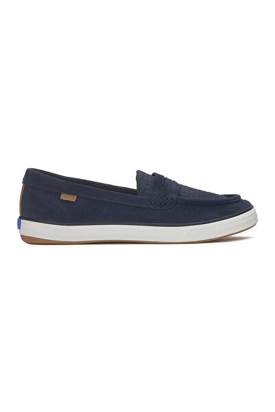Keds Women's Center III Loafer Suede Casual Loafer Navy
