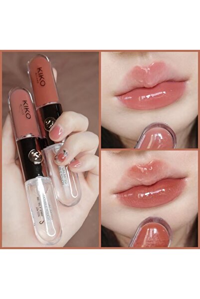 kıko mılano Unlimited Double Touch Liquid Lipstick - 103 Natural Rose