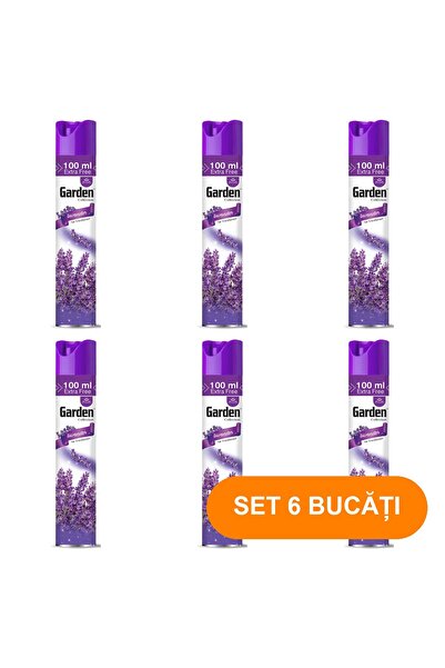 Golden SET 6 BUCĂȚI - Odorizant spray RoomLavender 400 ml