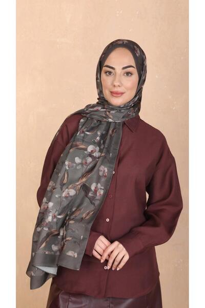 locella Koza Pamuk Şal Yeşil