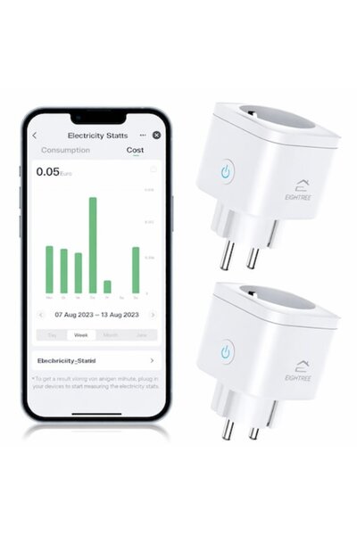 EIGHTREE Set of 2 Smart Plugs