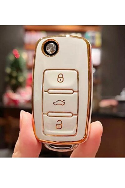CİHAN GROUP Vw Tiguan Jetta Golf 5 Golf 6 Scirocco Polo Caddy Luxury Key Prot...