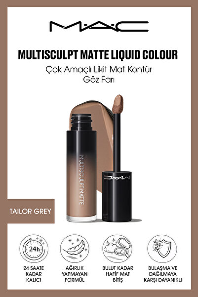 M.A.C MULTISCULPT MATTE LIQUID COLOUR Çok Amaçlı Likit Mat Kontür ve Göz Farı...
