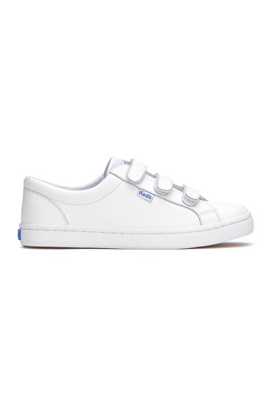 Keds Women's Tiebreak Leather Casual Sneaker White