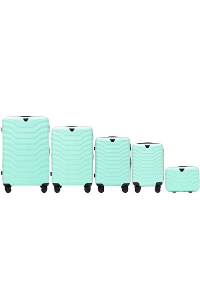 wings Peafowl 5-Piece Luggage Set