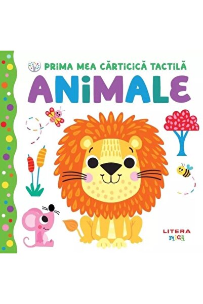 Editura Litera Baby learns. My first tactile book. Animals