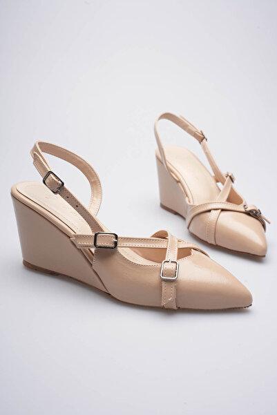 Egepass KIRIK FEMEI CONFORTABIL ZILNIC talpă wedge sandale 7,5 CM