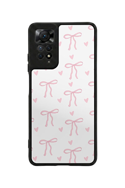 Aksel Kılıf متوافق مع Redmi Note 11 Pro / 12 Pro مطبوع، أسود مطفي، سيليكون نا...