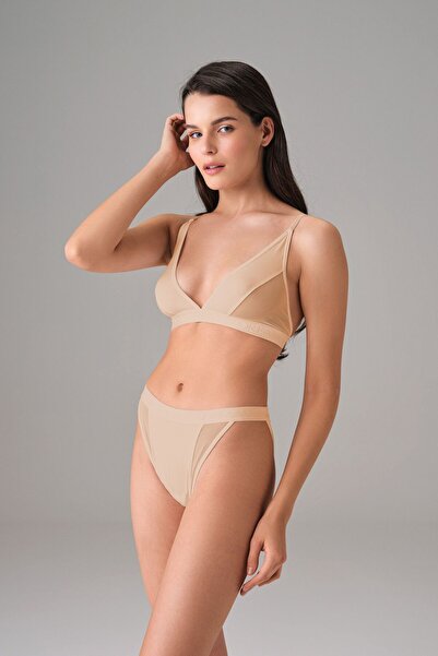 Doreanse Ženske Modal / Pamuk V kroj Sa detaljima od tila gaćice na kopčanje