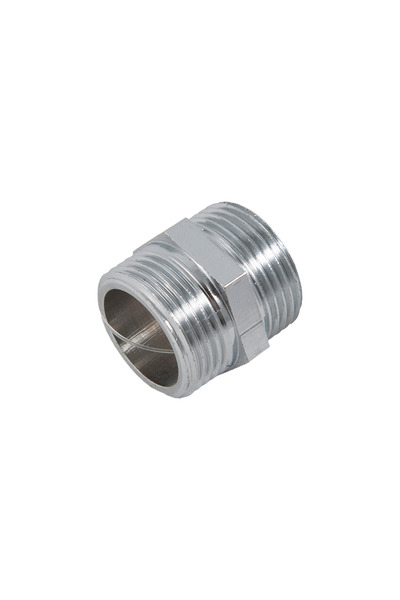 regata Niplu din alamă cromată 1/2" pentru încălzire și apă caldă/rece