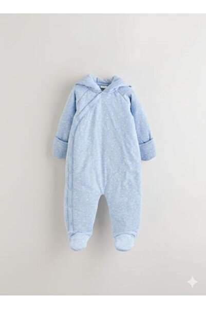 Next Baby Pamuklu Polar Astarlı Bebek Astronot Tulum