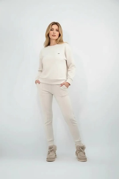 Hersley New Season Modal Fabric Elasticated Hem Women's Tracksuit