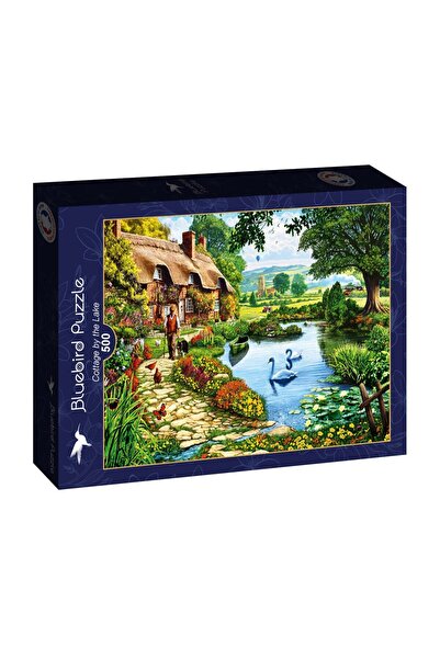 Bluebird Puzzle 500 pieces - Steve Crisp: Cottage by the Lake (Bluebird-Puzzl...