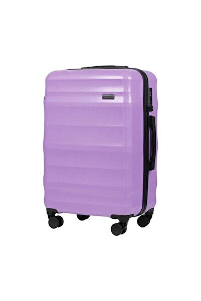 wings Valiză medie WINGS, 66,5 cm, polipropilenă, 4 roți, violet