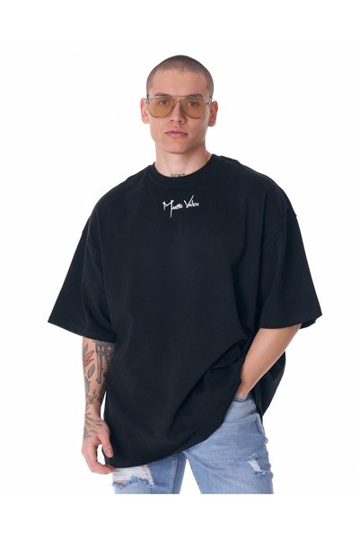 martin valen Men's Black Half Sleeve T-Shirt