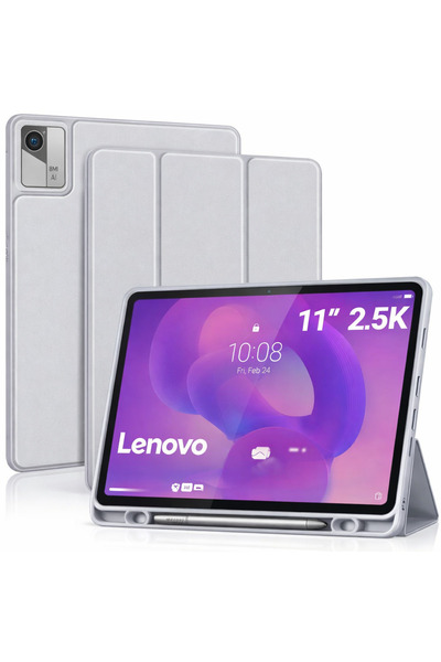 UnDePlus Lenovo Tab P12 12.7Inch Tb370Fu Compatible Case Smart Case with Pen ...