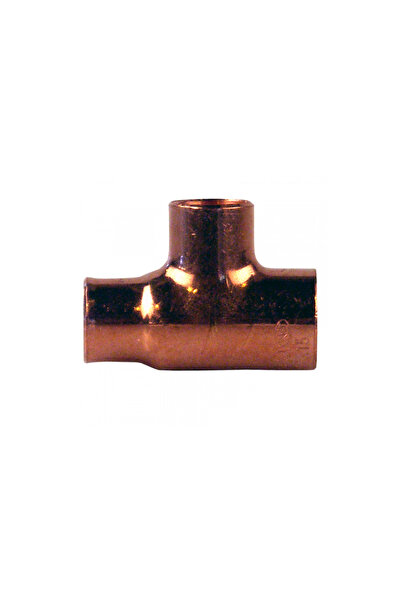 regata Racord T redus din cupru 22 x 15 x 15 mm EAN 5940794007951