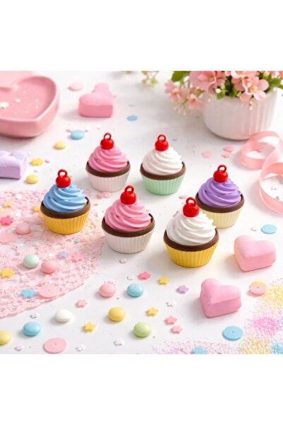 ORIANA FASHION Clicker Keychain - Cupcake