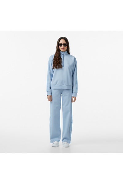 Lacoste Kadın Regular Fit Mavi Eşofman Altı