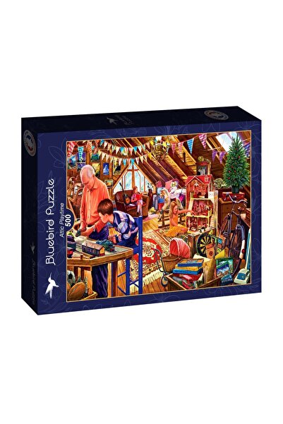 Bluebird 500 piece puzzle - Steve Crisp: Attic Playtime (Bluebird-Puzzle-F-90...